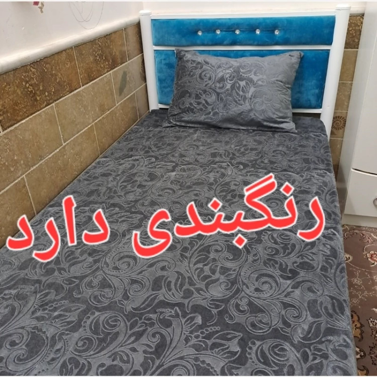روتختی مخمل کشدوزی شده (نیم ست روتختی مخمل)