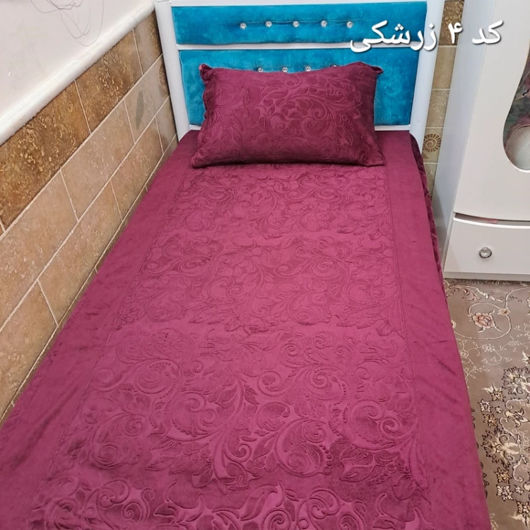 روتختی مخمل کشدوزی شده (نیم ست روتختی مخمل)